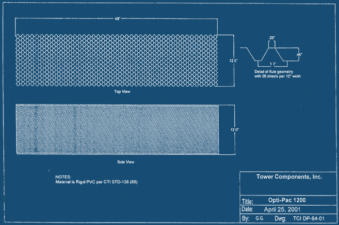 Opti-Pac 1200 Blueprint